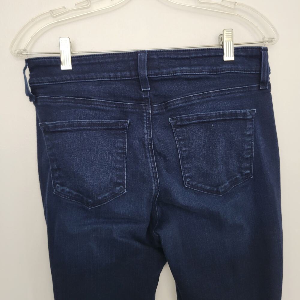 NYDJ Ami Skinny Ankle Jeans Sinclair Dark Wash Stretch Mid Rise Women 6 - Picture 7 of 12